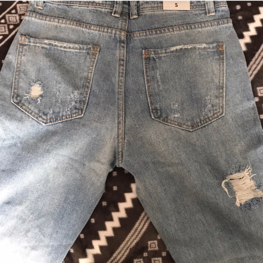 💋👖Pearl Strands “Boyfriend” Jeans - Picture 5 of 5